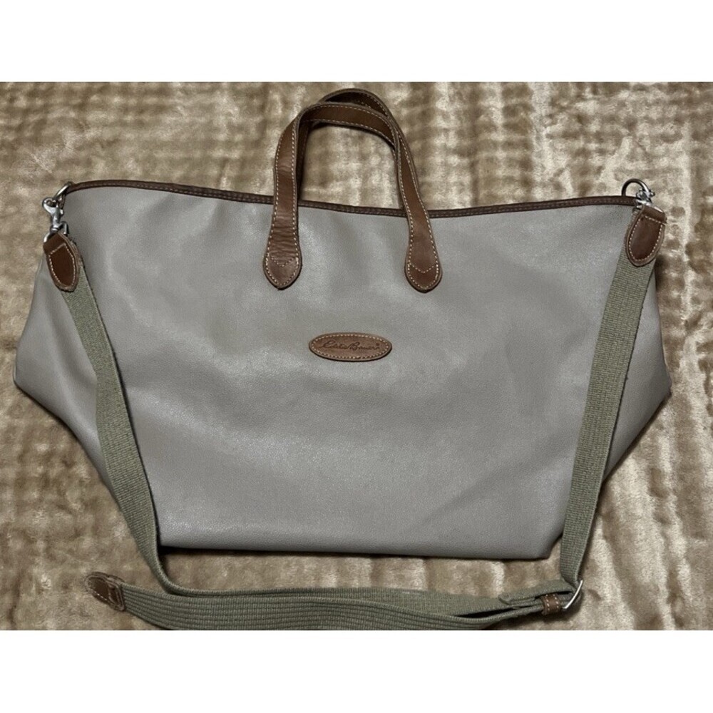 Eddie Bauer Vintage Weekender/Overnight Travel Duffel Bag 1980โs